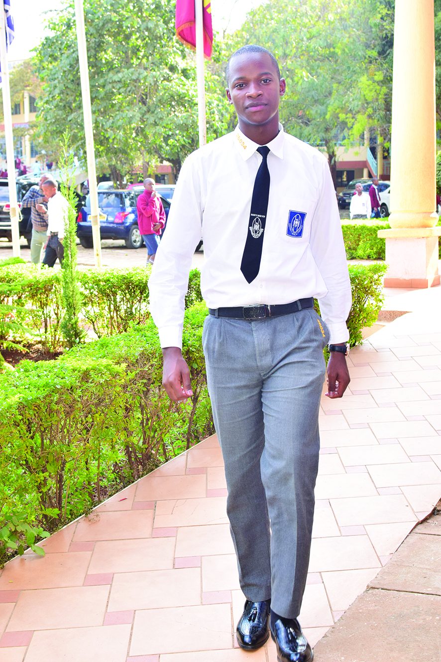 Mr. Mang'u — the student voted to best exemplify the Mang'u Man